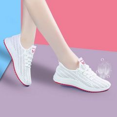 Giày thể thao sneaker Nữ thời trang du lịch dạng lưới - Mã số 1828