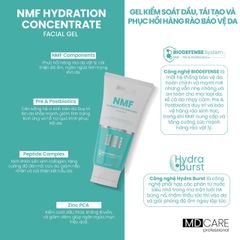 Gel Kiểm soát dầu,tái tạo và phục hồi da MD Care NMF 50ml + 2 nạ nmf