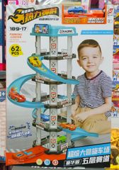 Đồ Chơi Lắp Ráp Mô Hình Bãi Đậu Xe Ô Tô 189-17 - Xe Tải Xây Dựng Kích Thước Lớn cho Trẻ Em - Đồ Chơi Giáo Dục Sáng Tạo