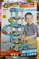 Đồ Chơi Lắp Ráp Mô Hình Bãi Đậu Xe Ô Tô 189-17 - Xe Tải Xây Dựng Kích Thước Lớn cho Trẻ Em - Đồ Chơi Giáo Dục Sáng Tạo
