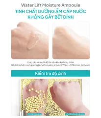 Tinh Chất Dưỡng Ẩm Maxclinic Water Lift Moisture Ampoule 100ml - Giải Pháp Cấp Nước, Làm Mềm Da, Chống Lão Hóa Hàn Quốc