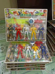 Đồ chơi 5 anh em siêu nhân GAO 28161 giao ngẫu nhiên 2 mẫu Fight The Brigade