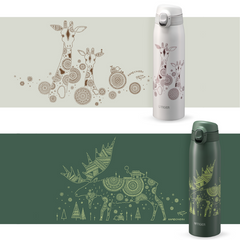 Bình Giữ Nhiệt Tiger 600ml MCT-A601 Nắp Bật Cho Bé - Chất Liệu Nhựa Không Chứa BPA, Giữ Nóng Lạnh Tuyệt Vời, Xuất Xứ Nhật Bản