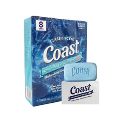 Xà Bông Cục Coast Classic Soap hàng Mỹ Lốc 8 Cục Của Mỹ