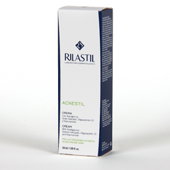 Kem Dưỡng Da Chống Mụn Rilastil Acnestil 50ml - Chăm Sóc Da Dầu, Giảm Khuyết Điểm, Hydrat Hóa Với Hyaluronic Acid