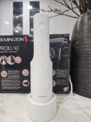 Máy tăm nước siêu âm Panasonic EW-DJ67-W303 - Công nghệ làm sạch răng miệng hiệu quả, bền bỉ với 5 mức áp lực, bao gồm 4 đầu phun tiện lợi.