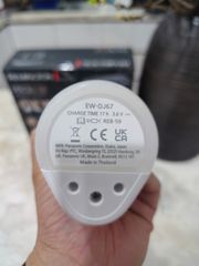Máy tăm nước siêu âm Panasonic EW-DJ67-W303 - Công nghệ làm sạch răng miệng hiệu quả, bền bỉ với 5 mức áp lực, bao gồm 4 đầu phun tiện lợi.