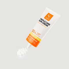 Kem Chống Nắng W.Skin Triple Care 60g - SPF50+ / PA++++ Giữ ẩm, Không Bết Dính, Dễ Tán, Bảo Vệ Da Toàn Diện