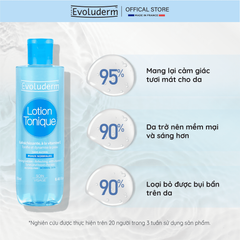 Nước Hoa Hồng Evoluderm 250ml - Toner Vitamin E Dưỡng Ẩm, Chống Oxy Hóa, Da Thường, Thuần Chay, Làm Dịu Da
