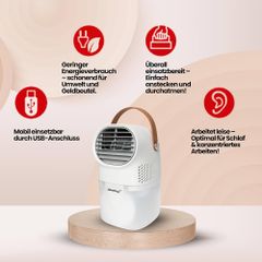 Máy lọc không khí mini STEBA AW 6M Hàng Đức