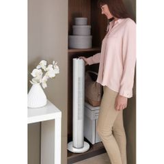 Quạt Tháp Rowenta VU6720 Chính Hãng - Quạt Đứng Điều Khiển Từ Xa, Thiết Kế Nhựa Cao Cấp, Công Suất 40W, Độ Ồn Thấp