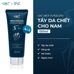 Kem Tẩy Da Chết GSC+ Dành Cho Nam 150ml - Sáng Da, Tẩy Tế Bào Chết Tự Nhiên, Dưỡng Ẩm Da Mềm Mại