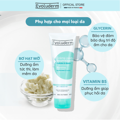 Kem Tẩy Tế Bào Chết Da Chân Evoluderm chiết xuất bơ hạt mỡ