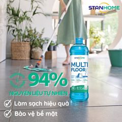 Nước Lau Sàn Stanhome Multi Floor 1000ml từ Tự Nhiên, An Toàn sức khoẻ