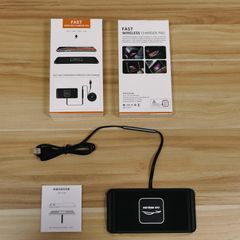 Đế Sạc Nhanh Không Dây 15W Chống Trượt Trên Ô Tô - Sạc Nhanh Iphone, Samsung, LG V30, Dễ Dàng Sử Dụng