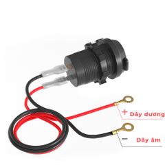 Tẩu Sạc Nhanh Ô Tô Xe Máy 2 Cổng USB & Type C 48W Chống Nước Chống Bụi - Sạc Nhanh QC2.0/PD3.0 معتبر