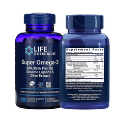 Viên Uống Super Omega3 Life Extension Hỗ Trợ Tim Mạch Và Não Bộ
