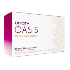 Oasis Unicity Collagen Beauty Powder - Dưỡng Trắng Da, Giữ Ẩm, Ngăn Lão Hóa Với Vitamin C & Hyaluronic Acid - Sức Khỏe Từ Bên Trong