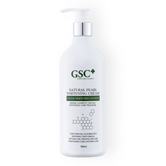 Kem Ủ Trắng Da GSC+ Natural Pearl Whitening Cream 500ml - Dưỡng Trắng Da, Phục Hồi Độ Ẩm, Chống Lão Hoá, Cho Làn Da Sáng Mịn
