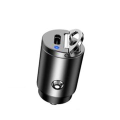 Tẩu Sạc Nhanh MITARY MTR0011 - Sạc 90W Ô Tô, Vỏ Kim Loại Siêu Nhỏ, 2 Cổng Type C & USB, Taxi và Du Lịch