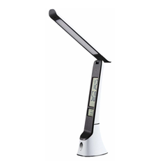 Đèn Bàn Học Chống Cận LED MITARY Tích Điện Với Đồng Hồ Vạn Niên, Đèn Ngủ & Chế Độ Điều Chỉnh Màu Sáng, An Toàn Cho Mắt