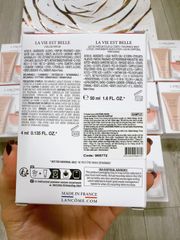 Set Nước Hoa Nữ Lancome La Vie Est Belle EDP 4ml + Sữa Dưỡng Thể 50ml - Hương thơm nữ tính quyến rũ