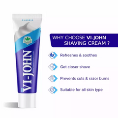 Kem Cạo Râu VI-JOHN Classic 125g