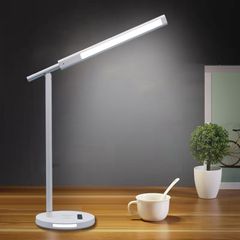 Đèn Bàn Học Chống Cận MITARY Cao Cấp 8W Điều Chỉnh Ánh Sáng - Đèn Ngủ Công Nghệ Sạc Pin Không Dây, Thiết Kế Thông Minh