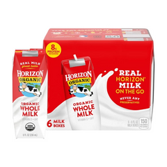 Thùng 18 Hộp Sữa Tươi Horizon Nước, Horizon Organic Whole Milk Của Mỹ