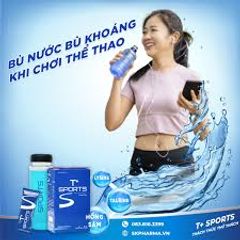 T+Sports Thức uống thể thao bổ sung năng lượng - Hộp 20 gói