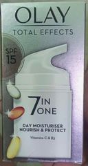 Kem Dưỡng Ẩm Chống Lão Hóa Olay Total Effects 7 In 1 50ml - Kem Dưỡng Da Chống Nắng Ngày và Đêm, Phục Hồi Làn Da Săn Chắc