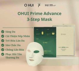 Combo 5 Miếng Mặt Nạ Ohui Xanh Prime Advancer - Dưỡng Da Ngăn Ngừa Lão Hóa, Trẻ Hóa Da Căng Bóng, Hàn Quốc