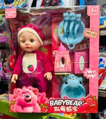 Đồ chơi búp bê gấu dâu 125 Baby Bear