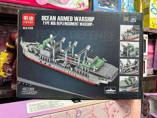 Đồ chơi lắp ráp mô hình tàu chiến K2109 Ocean Armed Warship