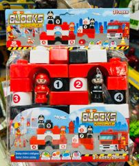 Đồ Chơi Xếp Hình Đội Cứu Hộ 7900 - Bộ Xếp Hình Lego 29 Chi Tiết Chủ Đề Cứu Hỏa, Quà Tặng Thú Vị Cho Trẻ Em