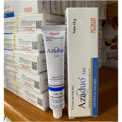 Gel Trị Mụn Trứng Cá Nhẹ Azaduo 15g - Giảm Viêm, Ngăn Ngừa Mụn Mới Từ Medisun