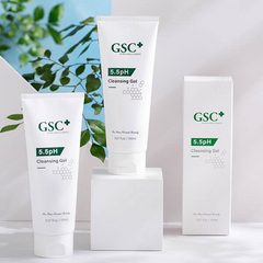 Sữa Rửa Mặt GSC+ 5.5 pH Cleansing Gel 150ml - Sản Phẩm Làm Sạch Dịu Nhẹ Cho Da Nhạy Cảm, Cân Bằng Ẩm và Dầu
