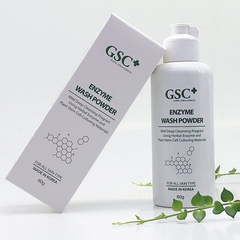 Sữa Rửa Mặt Bột GSC+ Enzyme 80g - Làm Sạch Sâu, Kháng Khuẩn, Phù Hợp Cho Da Mụn, Chiết Xuất Thực Vật Ẩm Mượt, Tái Tạo Da Khỏe Mạnh