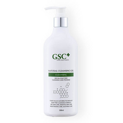 Sữa Rửa Mặt GSC+ Natural Cleansing Gel 500ml - Làm Sạch Sâu, Cân Bằng Da, Chiết Xuất Tự Nhiên, Phục Hồi Da Khỏe Mạnh
