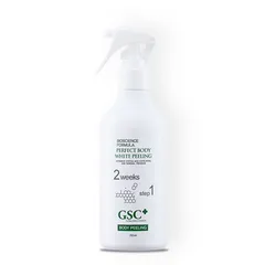 Tẩy Da Chết Toàn Thân GSC+ Perfect Body White Peeling 500ml - Chiết Xuất Tự Nhiên, Làm Sáng Da, Chống Oxy Hóa, Phục Hồi Da Mịn Màng