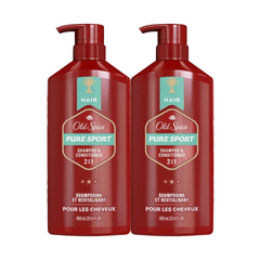 Dầu Gội Xả 2in1 Pure Sport Old Spice 650ML USA Mẫu Mới 