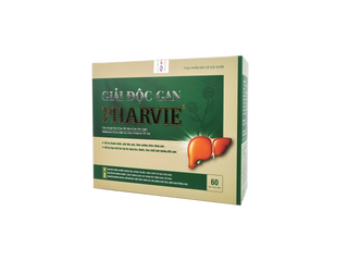Viên Uống Giải Độc Gan PharViE Giúp Bảo Vệ Và Tăng Cường Chức Năng Gan (Hộp 60 viên)