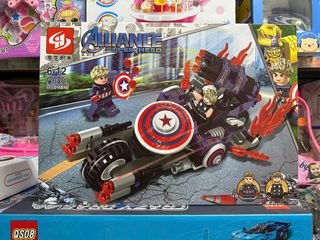 Đồ chơi lắp ráp Lego Captain America F9014-2 - Siêu Anh Hùng Marvel, Đồ Chơi Trẻ Em, Quà Tặng Fan Hâm Mộ
