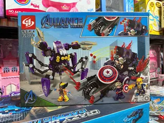 Đồ chơi lắp ráp Lego Captain America F9014-2 - Siêu Anh Hùng Marvel, Đồ Chơi Trẻ Em, Quà Tặng Fan Hâm Mộ