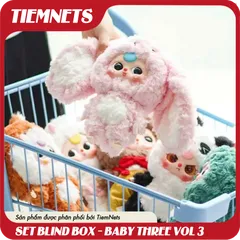 MÔ HÌNH BLIND BOX BABY THREE VOL 3 - VERSION PLUSH DOLL - CHÍNH HÃNG DOUMI