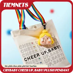 Mô Hình Blind Box Crybaby Cheer Up, Baby! Series - Móc Khóa Nhồi Bông Popmart - Quà Tặng Dễ Thương cho Fan Hâm Mộ