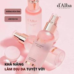 Xịt khoáng D'Alba Piedmont Vital Spray Serum 100ml (Hồng)