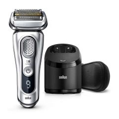 Máy Cạo Râu Điện Braun Series 9 9390cc - Công Nghệ SyncroSonic, Cạo Sát Nhẹ Nhàng, Made in Germany, Tặng Hợp Vệ Sinh