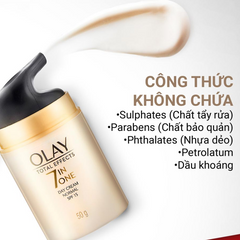 Kem Dưỡng Ẩm Ban Ngày Olay Total Effects Ngăn Ngừa 7 Dấu Hiệu Lão Hóa