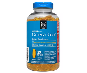 Viên uống dầu cá Omega 3-6-9 Member's Mark Supports Heart Health mẫu mới